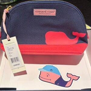 Vineyard Vines Whale Cosmetic Case